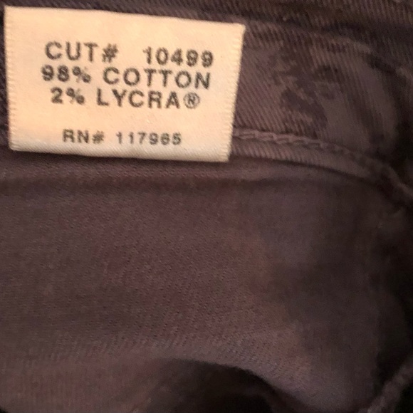 J Brand special edition grey floral skinny ankle jean. Size 25. - Picture 7 of 7